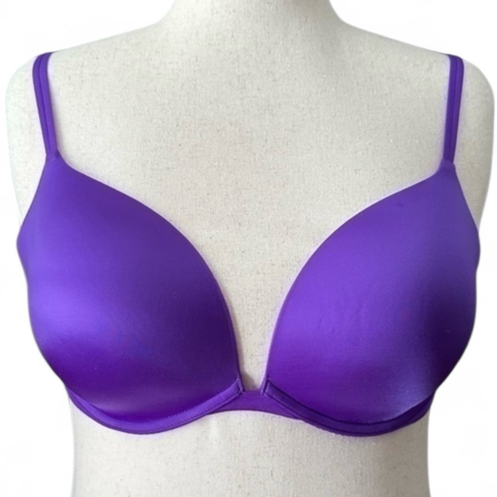 Victoria’s Secret Purple Push-Up Underwire Bra NWT Adjustable Straps size 36DD